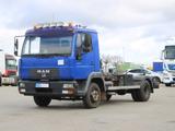 MAN LE 8.180, EURO 3, BEACONS, HOOK CONTAINER - MAN Le 8 180