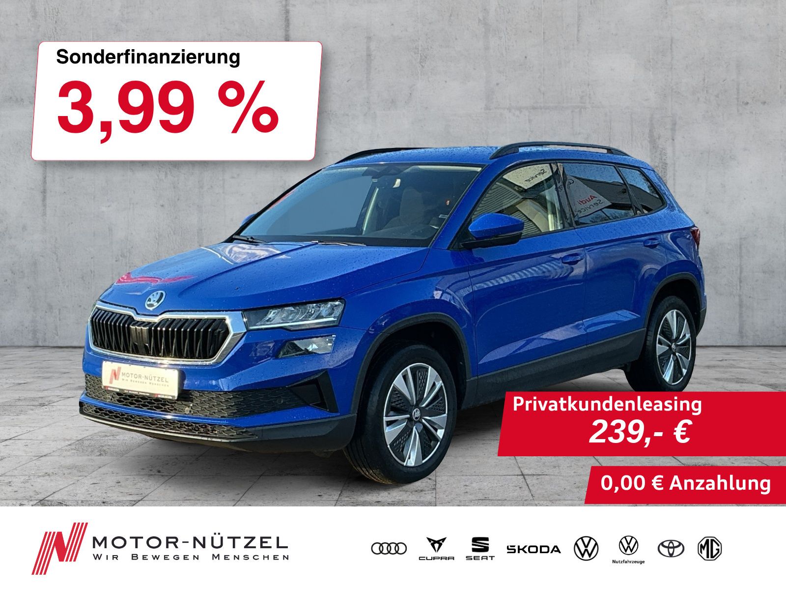 Skoda Karoq 2.0 TDI DSG AMBITION LED+NAVI+APP+SHZ+PDC