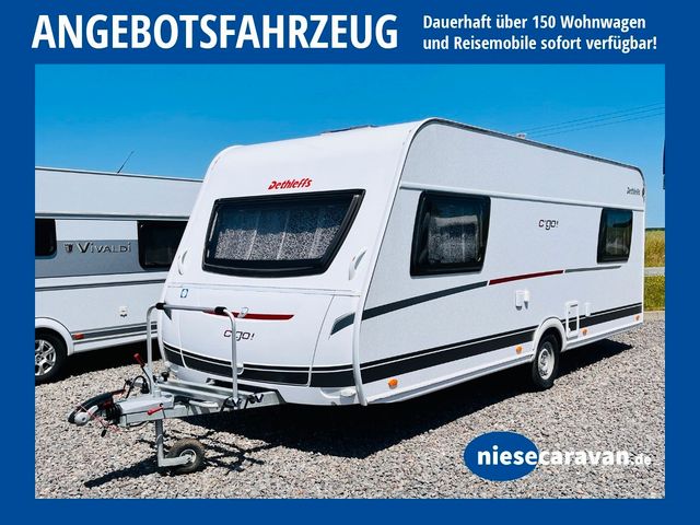 Dethleffs C-GO 515 RE EINZELBETTEN GROßER KÜHLSCHRANK