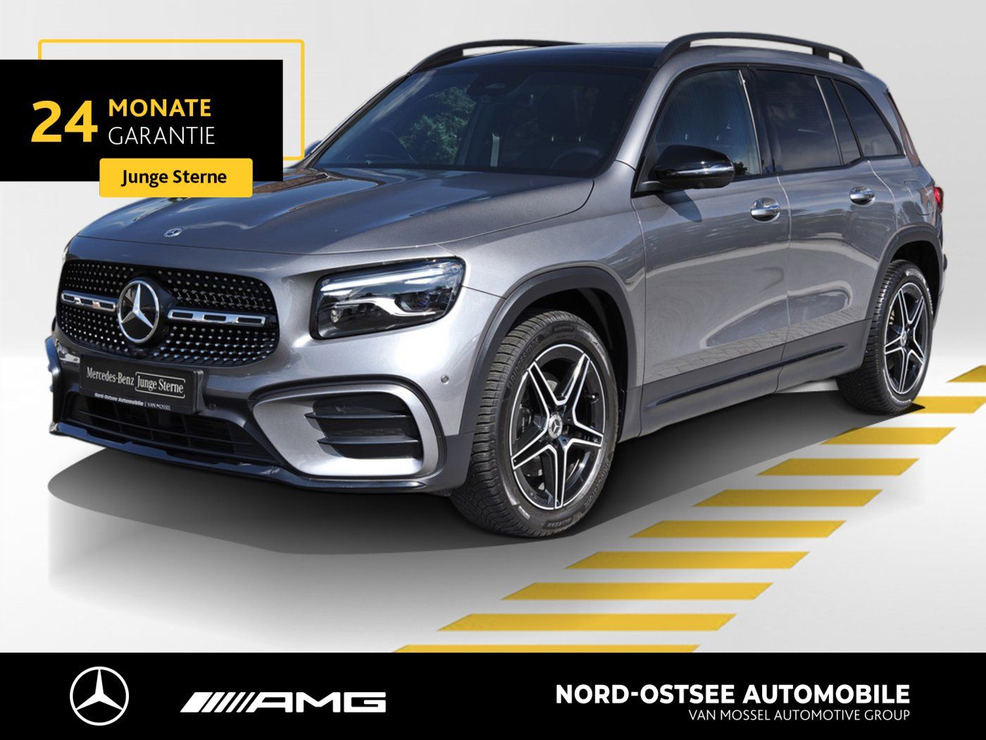Mercedes-Benz GLB 200 d AMG PANO TEMPO 360° AHK KEYLESS NIGHT
