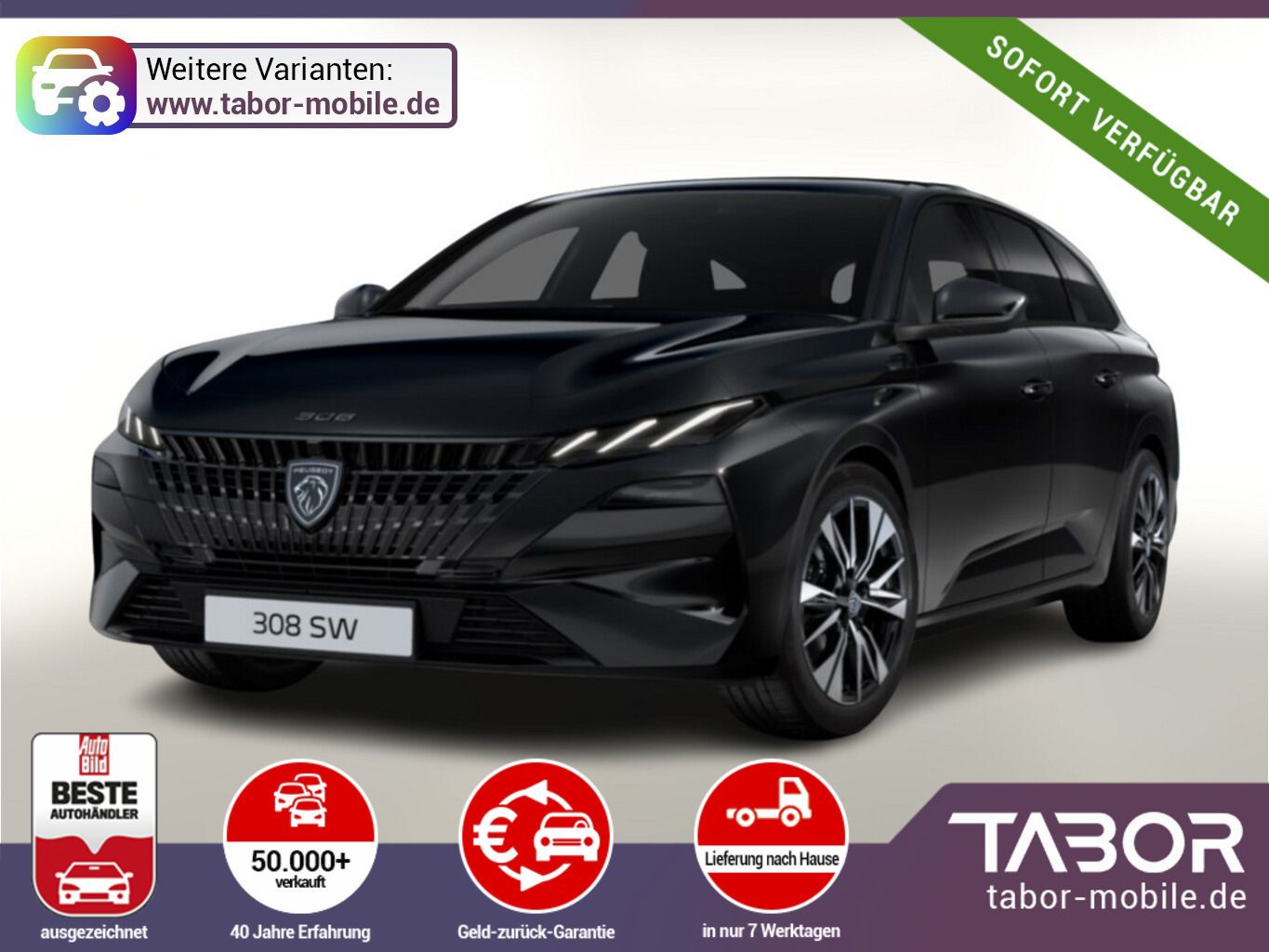 Peugeot 308 SW Allure MY26 SHZ Nav LHZ ACC Kam UVP-35%*