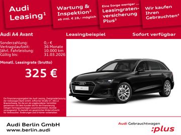 Audi Leasingangebot: Audi A4 Avant 35 TFSI S tr.