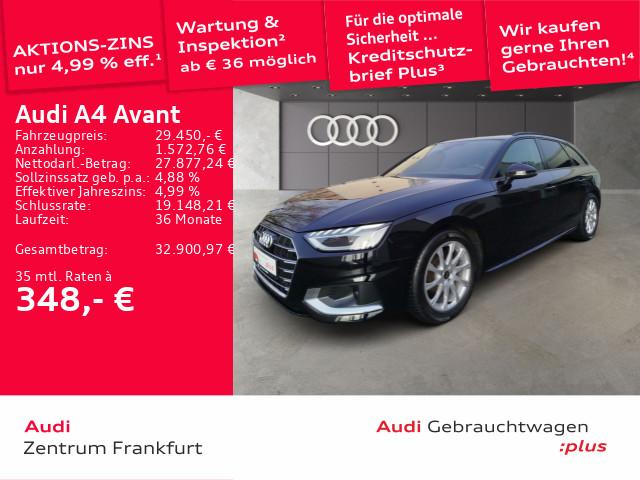 Audi A4 Avant 35 TFSI advanced S tronic LED Navi Pano