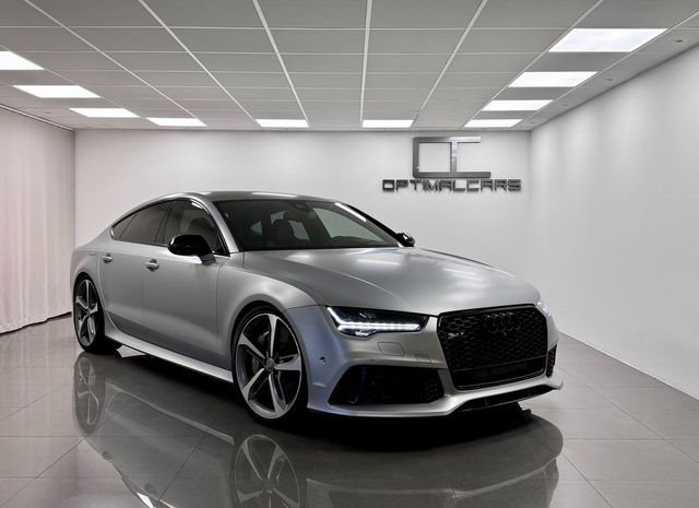 Audi RS7 4.0TFSi Q Exclusive B&O Matt-Silver *TOP*