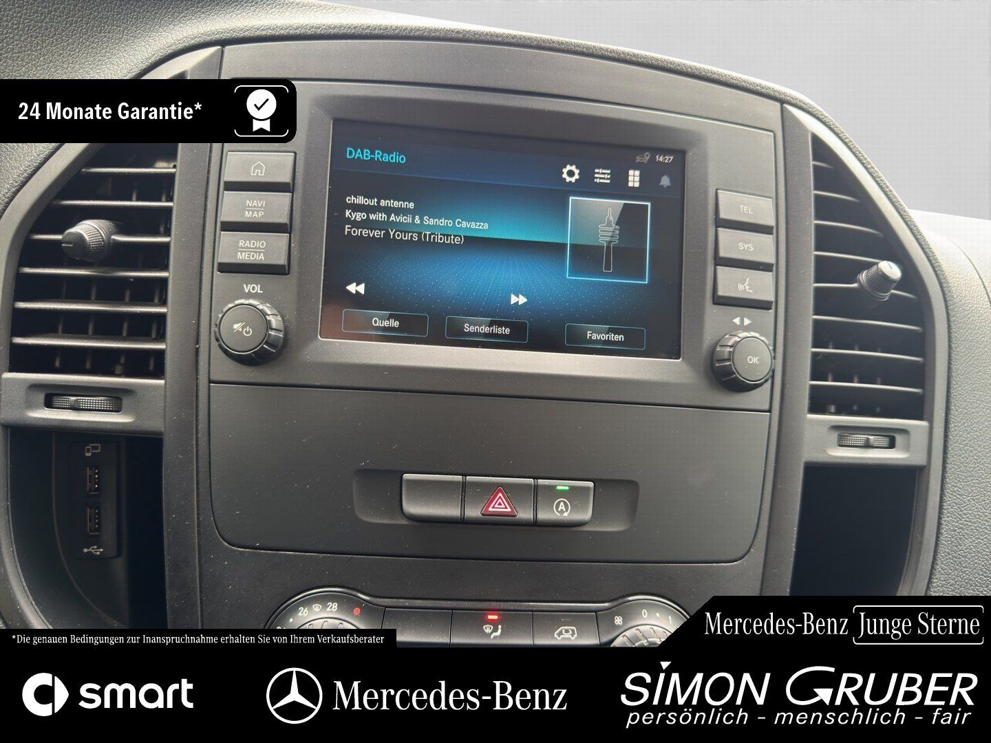 Fahrzeugabbildung Mercedes-Benz Vito 114 CDI Mixto lang Navi Klima Temp. 6 Sitze