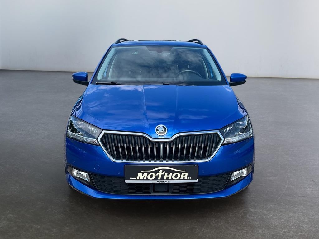 Skoda Fabia 2022 г. Синий, пробег 39972 км
