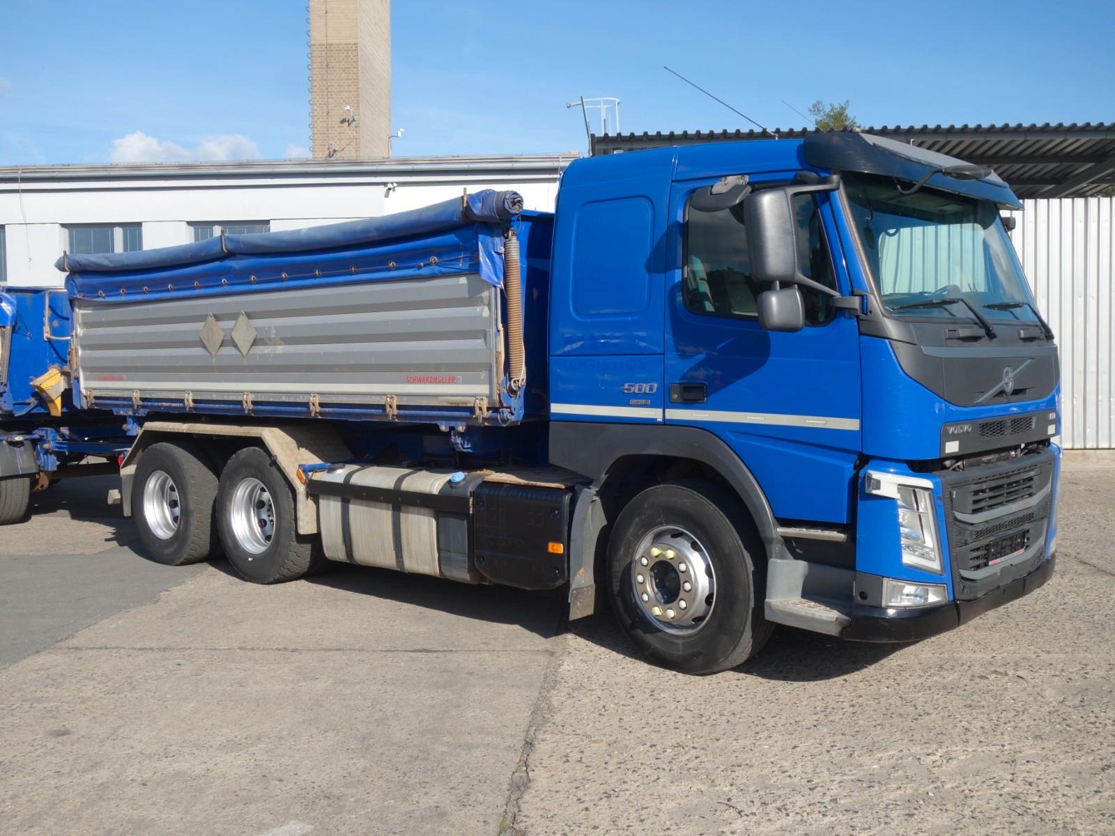 Volvo FM 500 6x4, Dreiseitenkipper Schwarzmüller