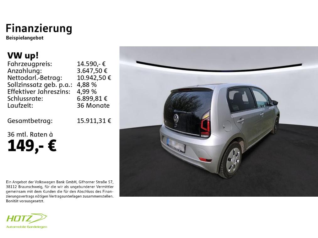 Volkswagen up! Active Rückfahrkam/Sitzhzg