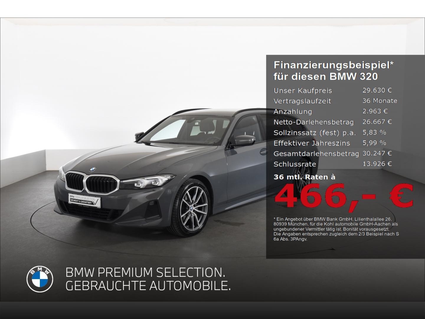 BMW 320 i Touring Rückfahrkamera Variable Sportlenku