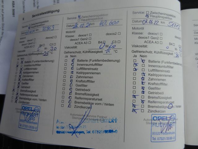 Fahrzeugabbildung Opel Astra K Lim. 5-trg. ON/Kamera/2.Hd/LED/SitzH/