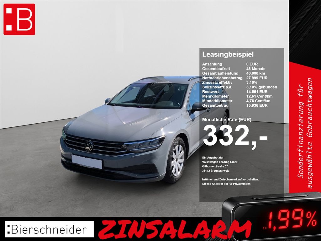 Passat Variant 1.5 TSI DSG LED NAVI AHK ACC PDC