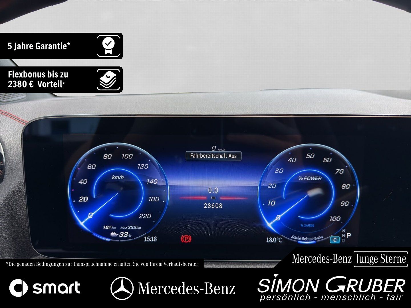 Fahrzeugabbildung Mercedes-Benz EQA 250 + AMG Line Totwinkel Kamera LED EasyPack