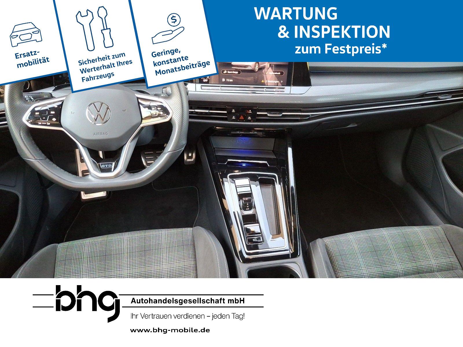 Volkswagen Golf GTD 2.0 TDI DSG #18` BERGAMO #LED #APP #LAN, миниатюра 11
