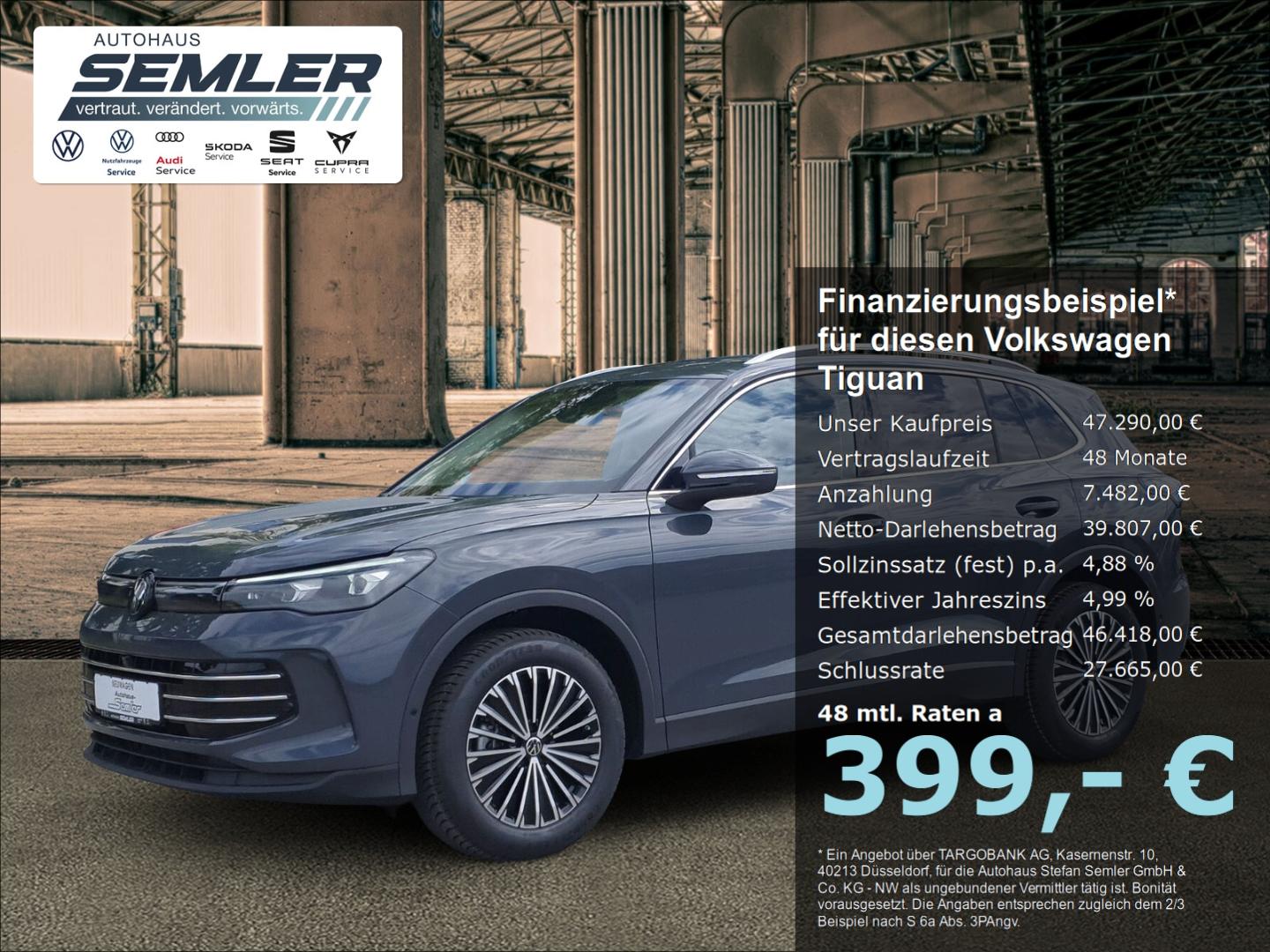 Volkswagen Tiguan 1.5 eTSI DSG Elegance AHK HUD MATRIX 360
