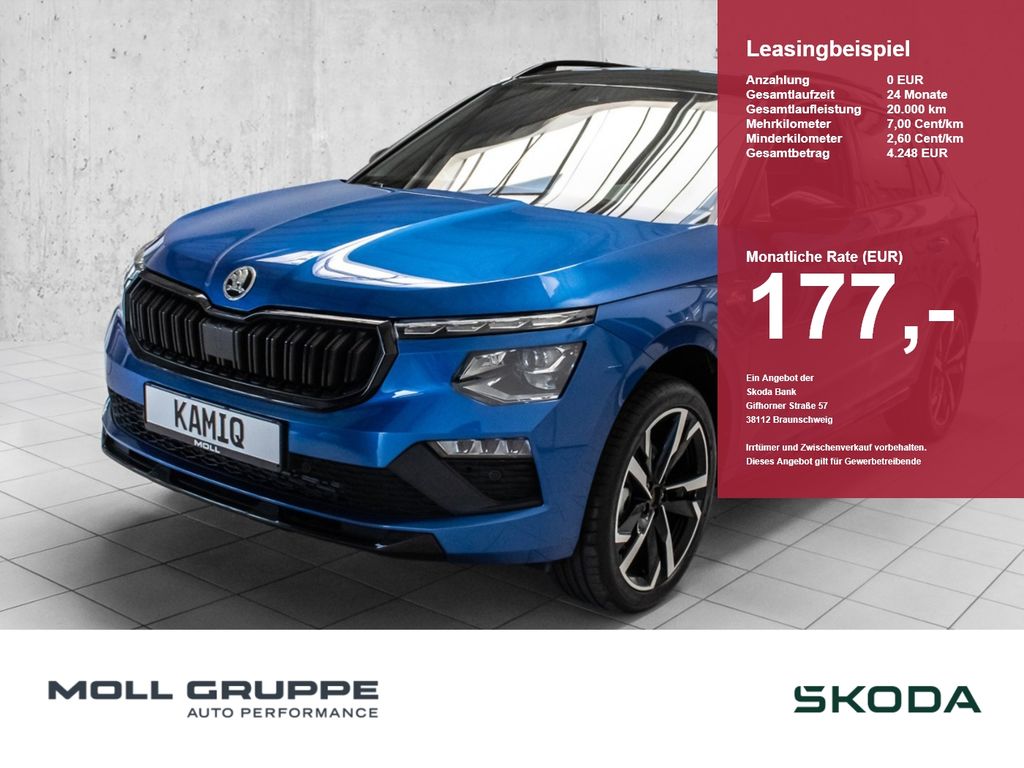 Skoda Kamiq 1.5 TSI Monte Carlo 2xKLIMA ACC AHK AUT