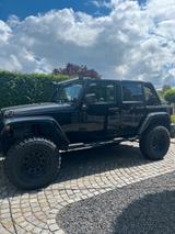 Jeep JEEP Wrangler Sahara3.8MonstorCabrio /Ku... - Jeep Wrangler mit Benzin-Antrieb: Geländewagen, 3.8