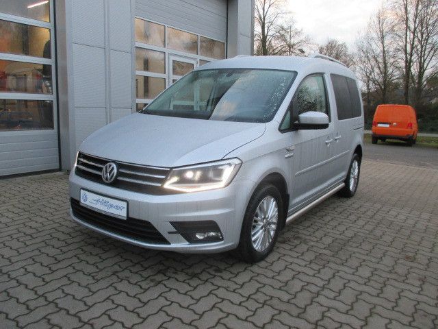 Volkswagen Caddy Rollstuhlrampe & abgesenkter Boden