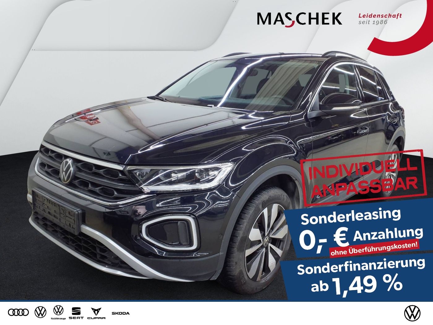Volkswagen T-ROC Goal 2.0 TDI Sonderleasing ohne zzgl Koste