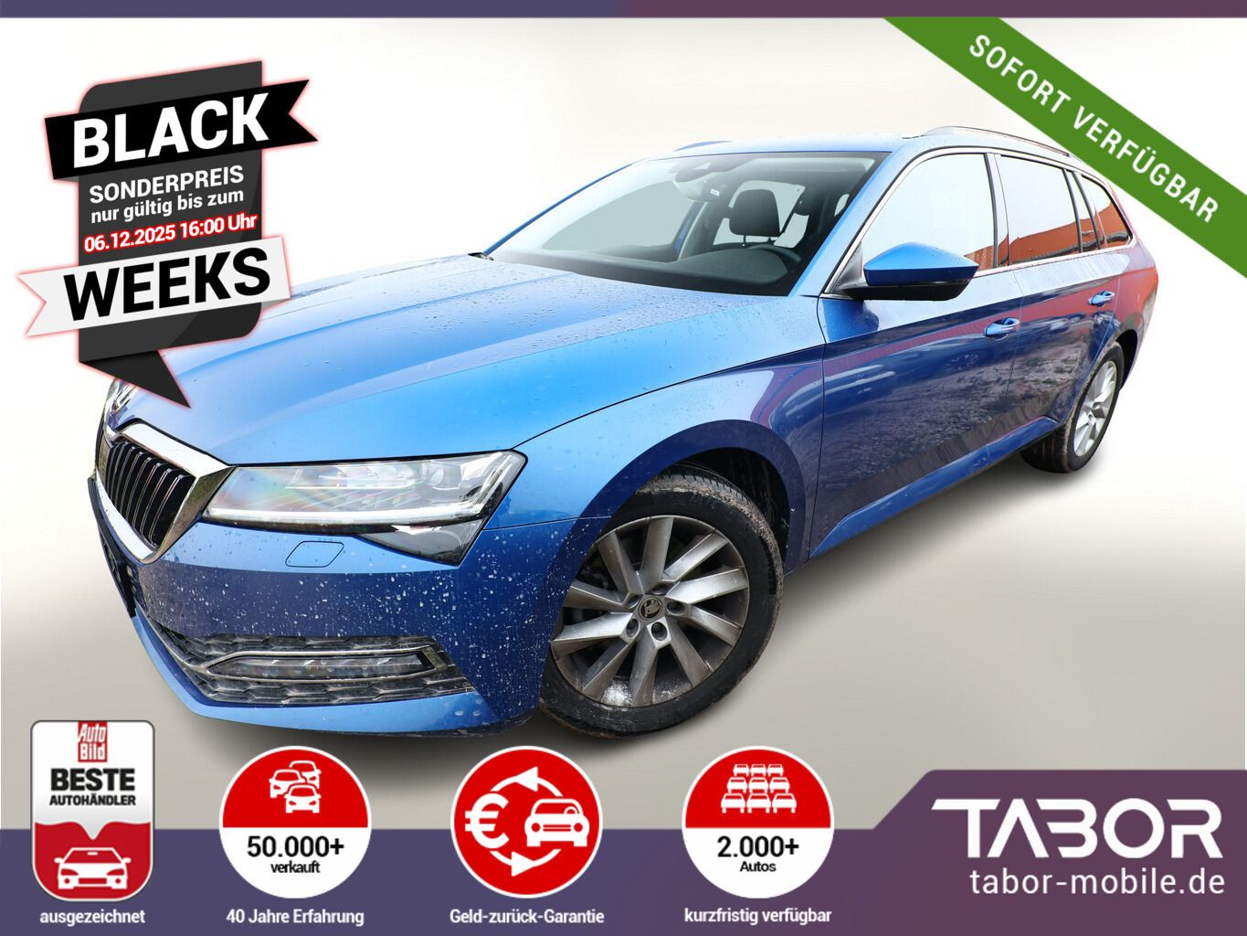 Skoda Superb Combi TSI 150 DSG Style Matrix Nav SHZ