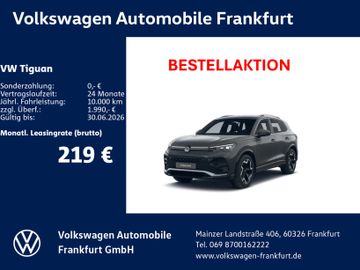 Volkswagen Leasingangebot: Volkswagen Tiguan R-Line 1,5 l eTSI OPF 110 kW (150 PS) 7-G