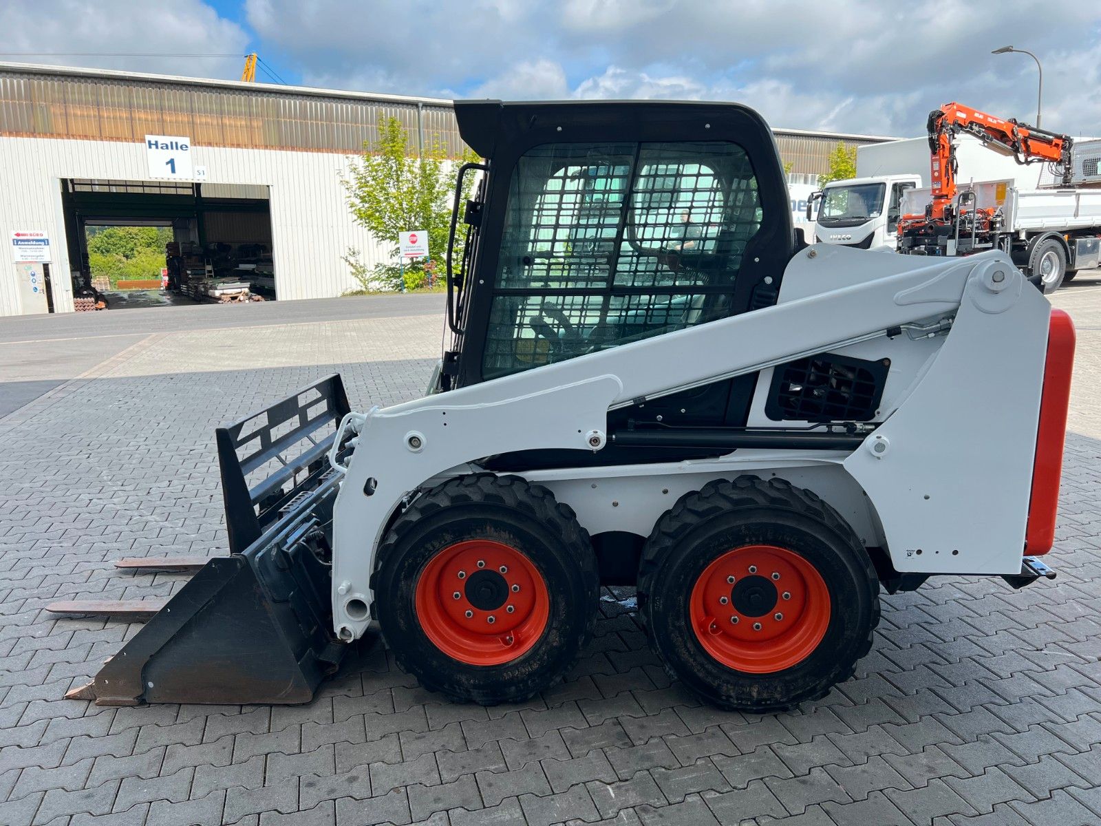 Fahrzeugabbildung Bobcat S450 / nur 131h !! / Gabel / Schaufel