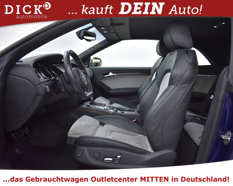 Audi S5 Cabrio 3.0 TFSI Quatt MEMO+B&O+KAM+AHK+XEN+19