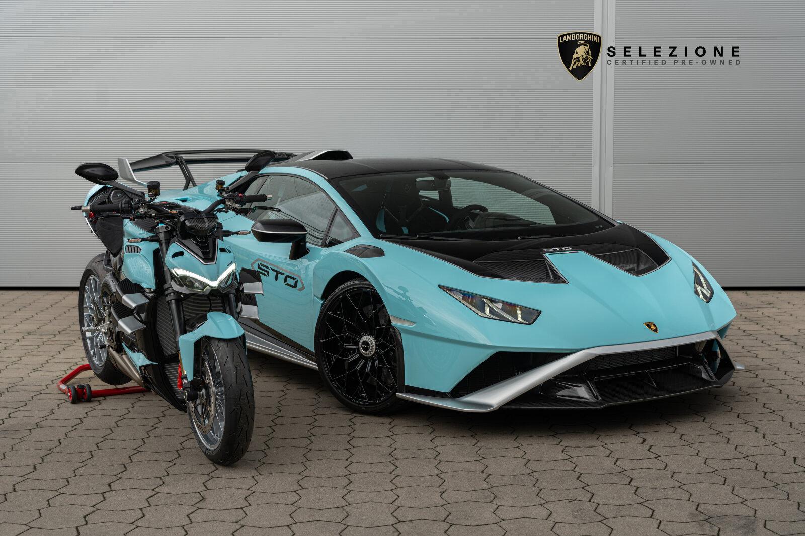 Lamborghini Huracán STO Full Ad Personam Matching Ducati V4.