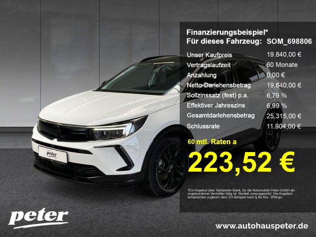 Opel Grandland 1.2 Turbo GS Line Klimaautomatik Alcan