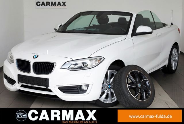 BMW 220i Cabrio  Advantage TLeder,Xenon,SH,PDC,SR+WR