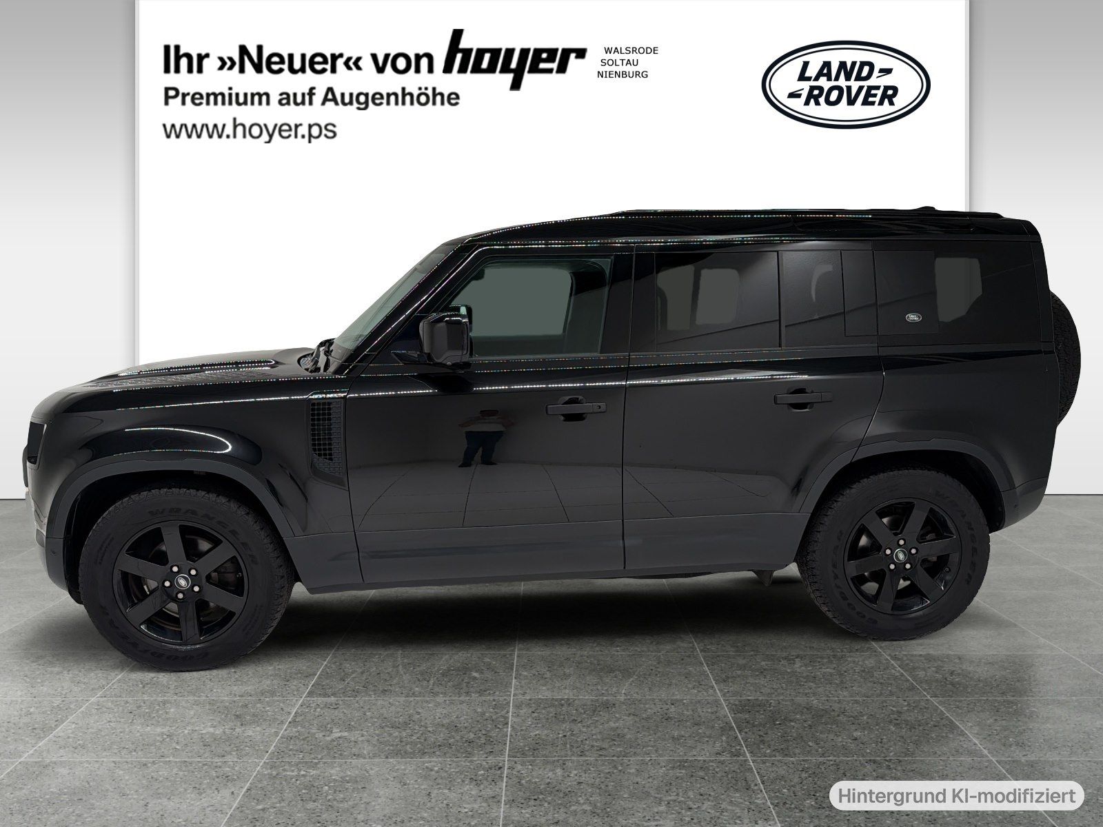 Land Rover Defender 110 D240 AHK Black Pack Off Road Paket foto 3