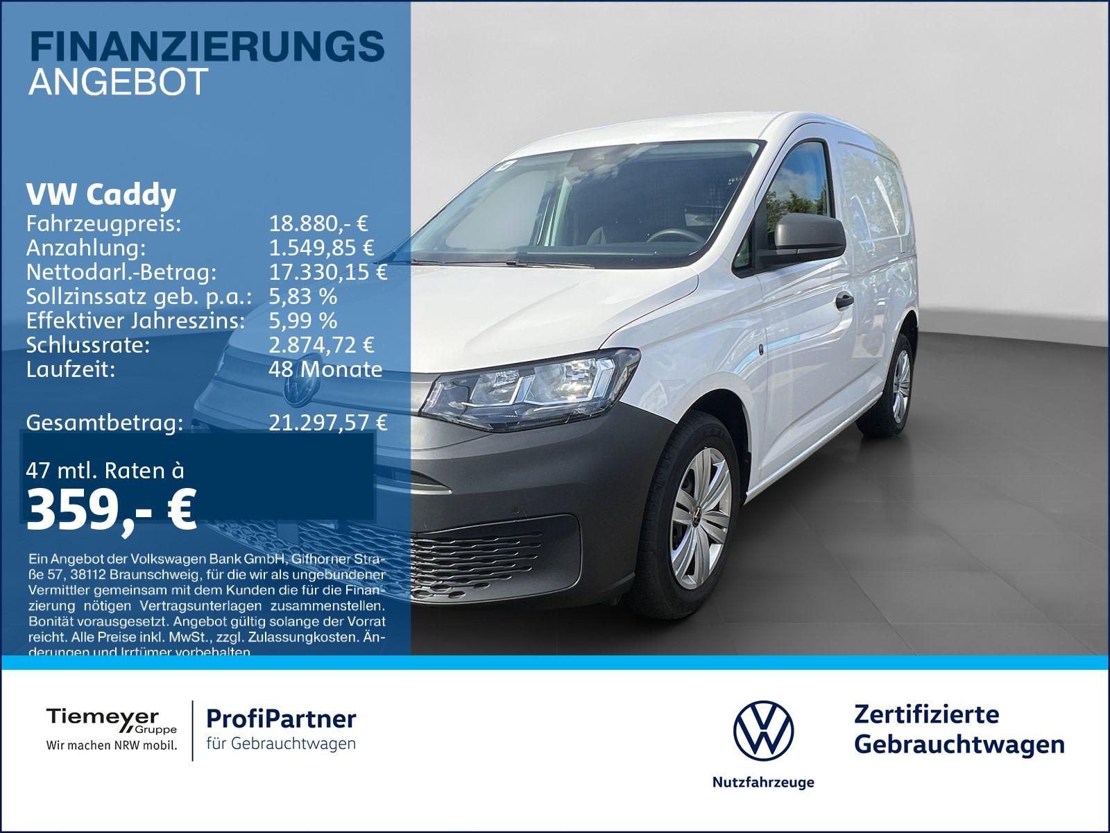 Volkswagen Caddy Cargo NAVI PDC FLÜGELTÜREN
