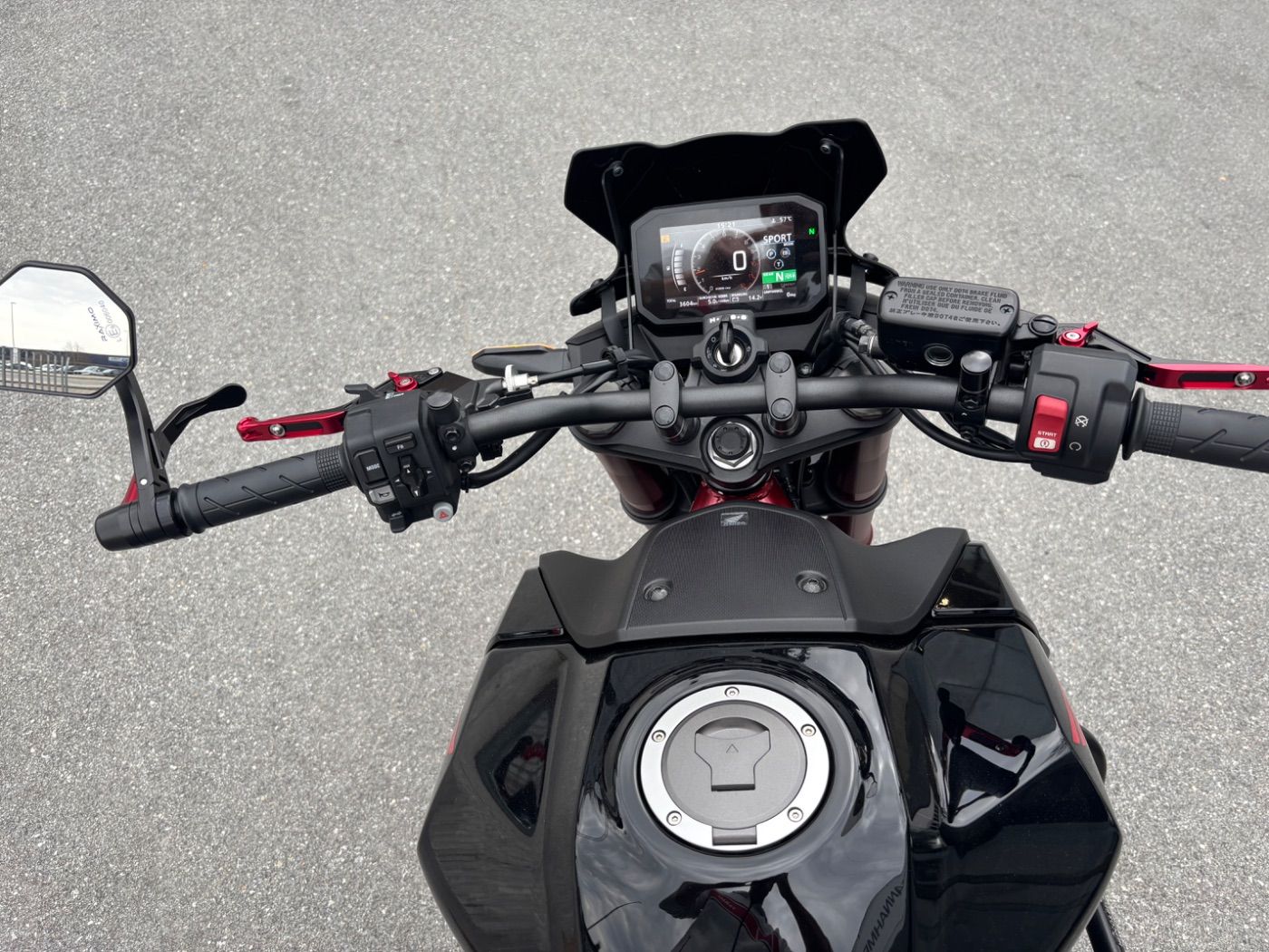 Fahrzeugabbildung Honda CB 750 Hornet, viel Zubehör, aus erster Hand