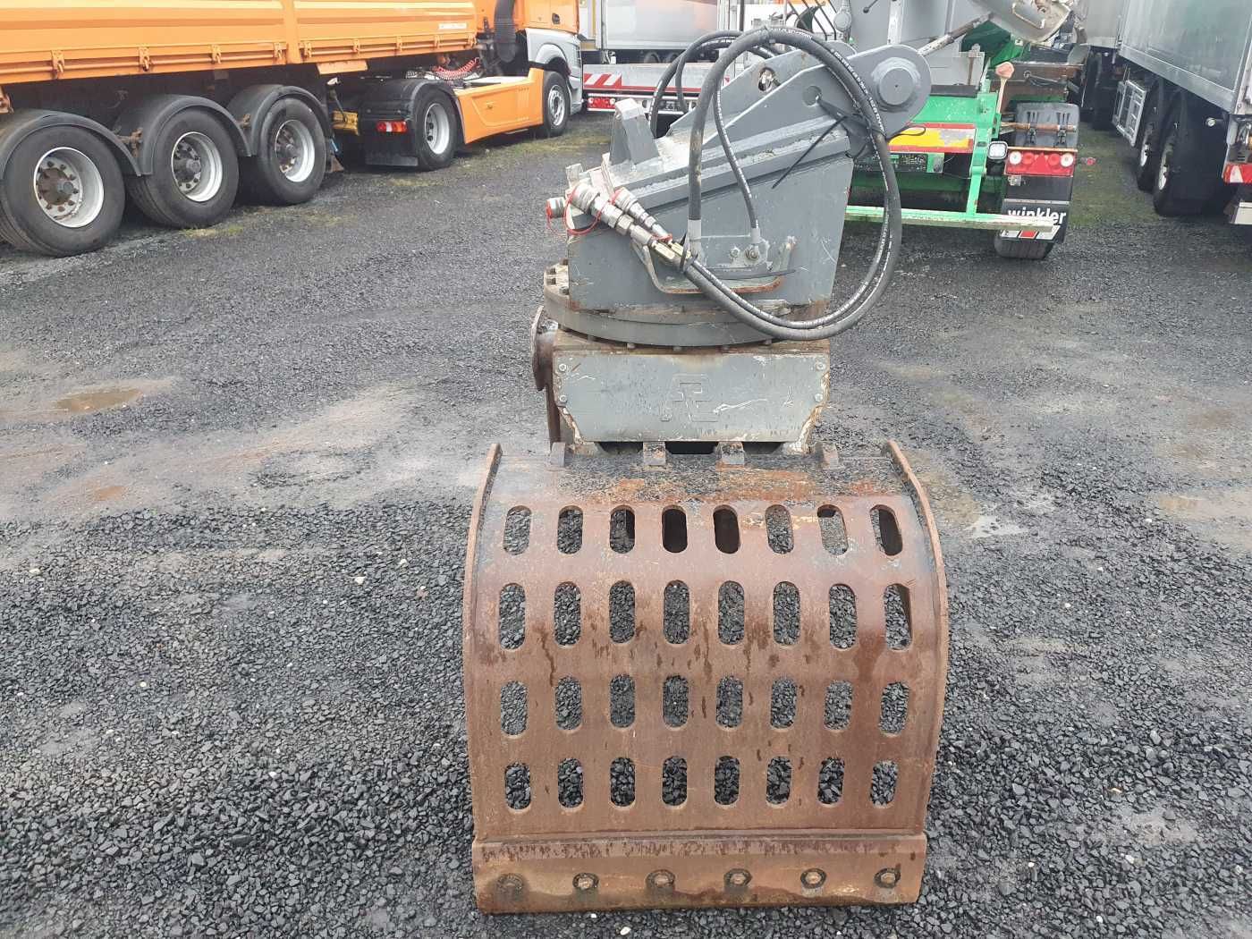 Fahrzeugabbildung Andere Pladdet Abbruchgreifer Greifer MS21 MS25 Rotator