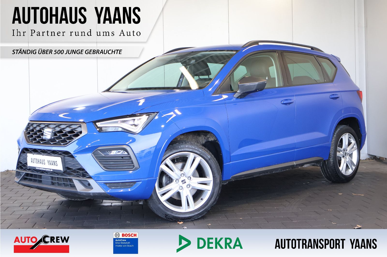 SEAT Ateca FR 2.0 TDI FRONT+KEY+LED+KAM+18"