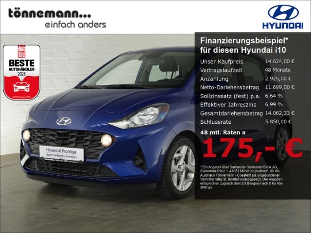 i10 TREND+NAVI+RÜCKFAHRKAMERA+SITZHEIZUNG+LENKRA