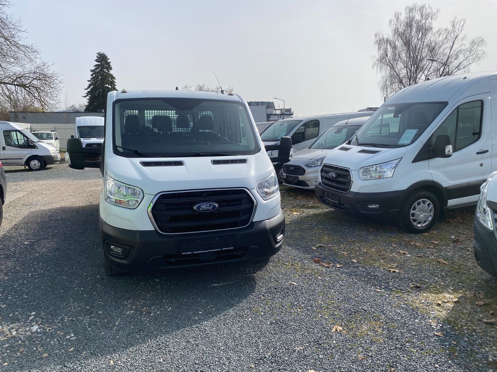 Fahrzeugabbildung Ford Transit Pritsche 350L3Doka,Trend,Leder,AHK,1Hd