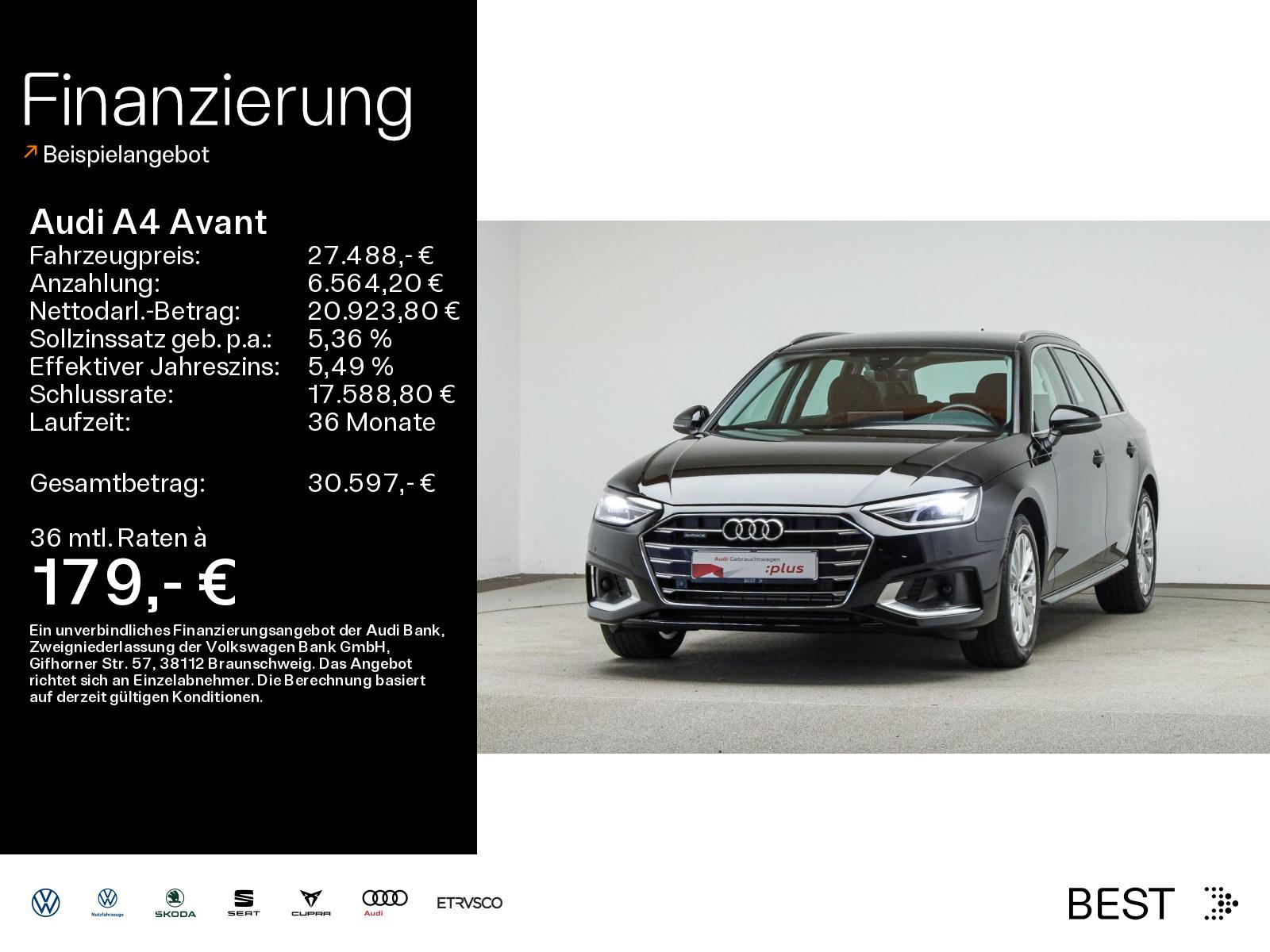 Audi A4 Avant advanced 40 TFSI qu. Business, Leder