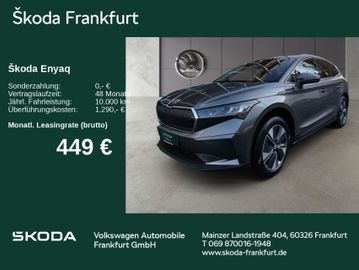 Skoda Leasing Angebot: Skoda Enyaq 85 CLEVER