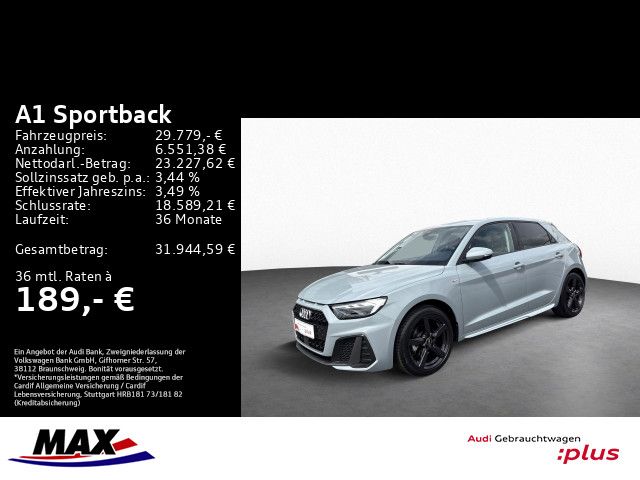 A1 Sportback 35 TFSI S LINE NAVI+LED+VCP+PDC+SMA
