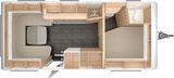 Tabbert Puccini 560 TD 2.5 mit Duschkabine - Tabbert Wohnwagen Puccini
