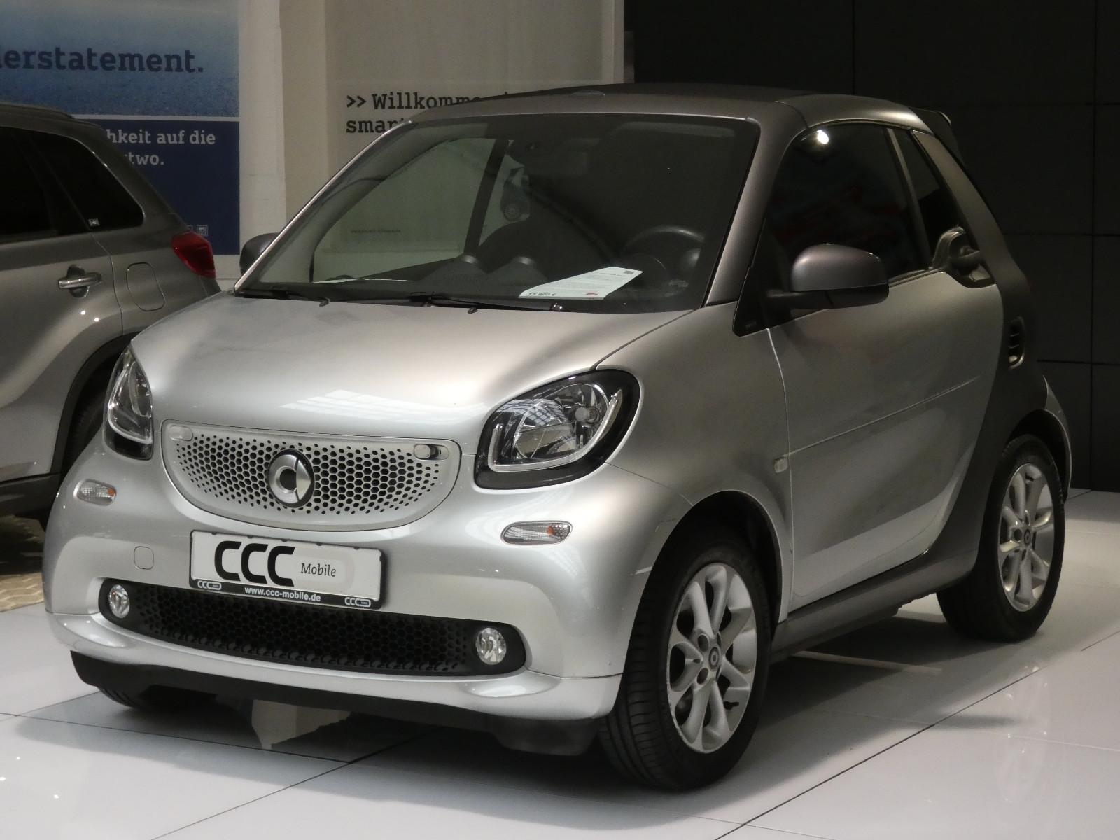 Smart ForTwo cabrio 71PS Automatik Klima Servo SHZ