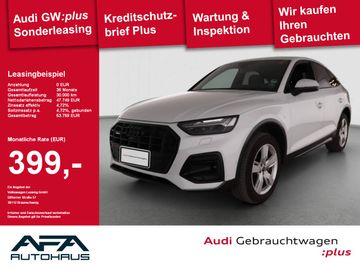 Audi Leasingangebot: Audi Q5 Sportback 45 TFSI Advanced qu. AHK*Matrix*360