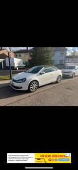 Volkswagen Golf 6 Cabriolet 2,0 TDI perleffekt , Lede... - Volkswagen Golf mit Diesel-Antrieb: Cabrio, 2.0