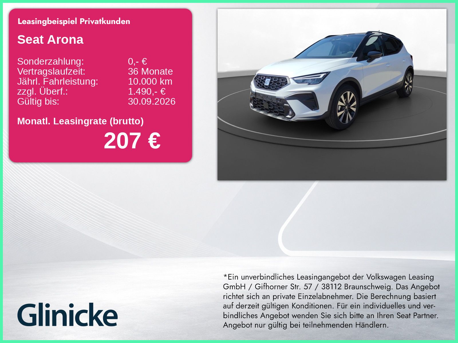 Seat Arona 1.0 TSI FR DSG