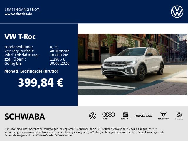T-Roc R-Line 1.5l TSI 110KW DSG *AHK*SHZ*RFK*