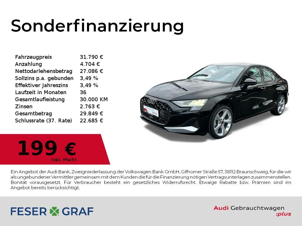 Audi A3 Limousine 35TFSI Navi/SHZ/Kamera/AHK/ACC