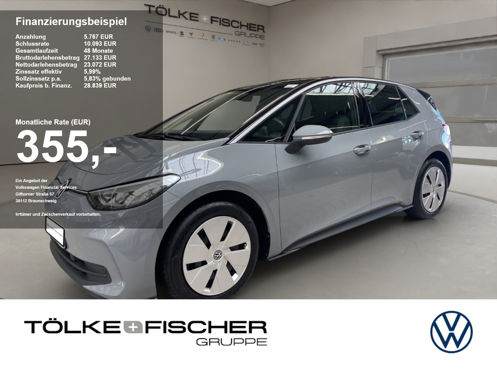 Volkswagen ID.3 Pro W ACC AUT DynLicht Fernlichtass. LED