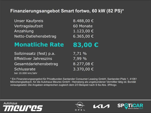 Smart fortwo EQ Coupe Electric Drive Allwetterreifen P