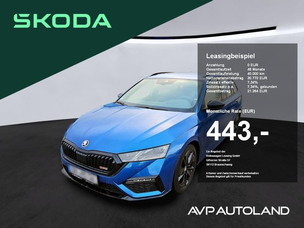 OCTAVIA COMBI 2.0 TDI DSG RS | PANO | NAVI | AHK