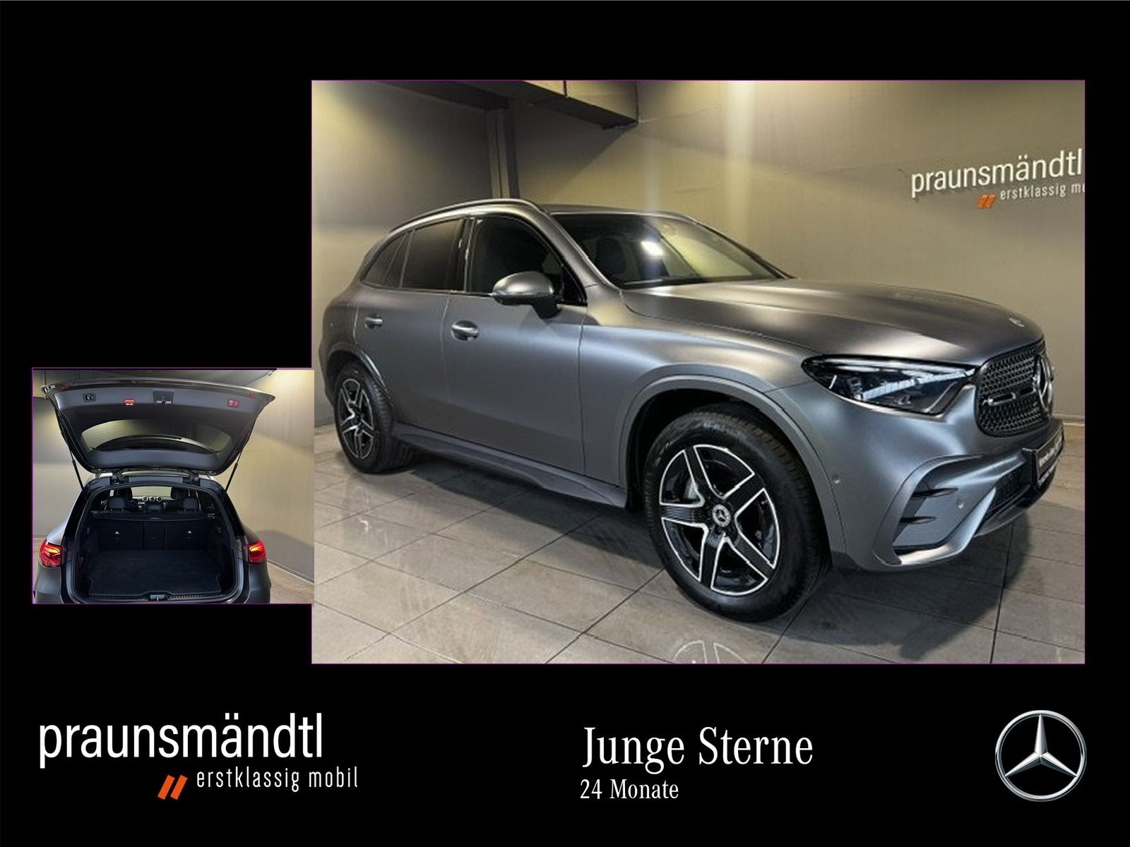 Mercedes-Benz GLC 300 de 4M AMG Night Distr AHK Kamera 360° Am